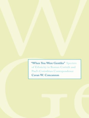 cover image of "When You Were Gentiles"